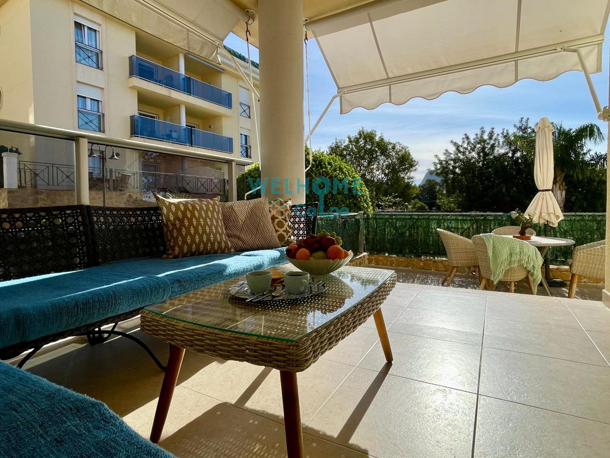 Manzana Bonito Y Comodo Apartamento Con Piscina 卡尔佩 外观 照片