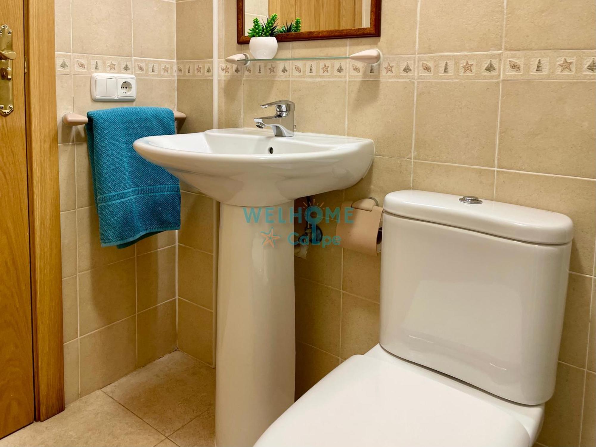 Manzana Bonito Y Comodo Apartamento Con Piscina 卡尔佩 外观 照片
