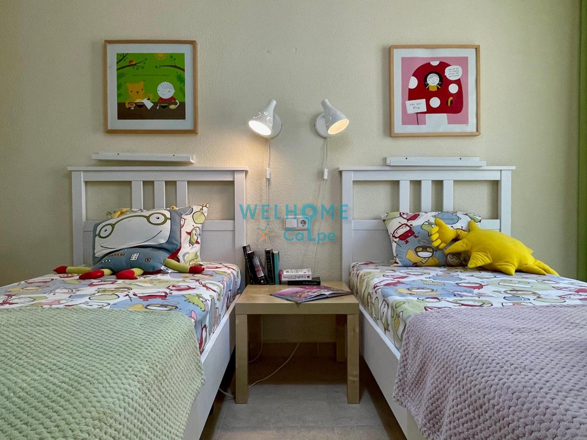 Manzana Bonito Y Comodo Apartamento Con Piscina 卡尔佩 外观 照片