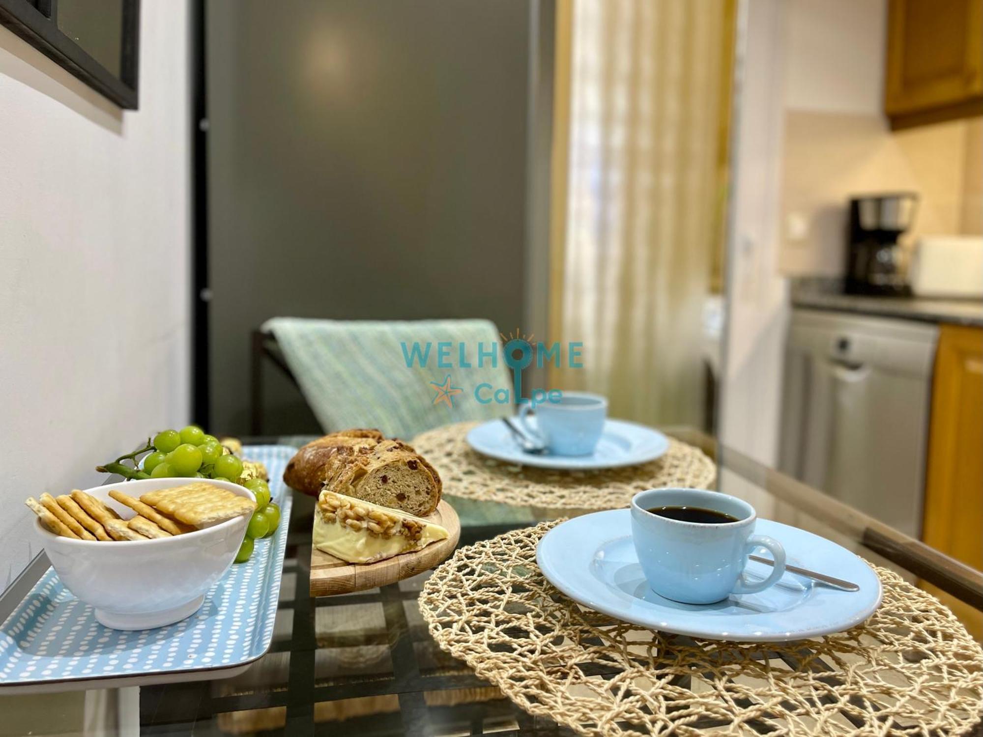 Manzana Bonito Y Comodo Apartamento Con Piscina 卡尔佩 外观 照片