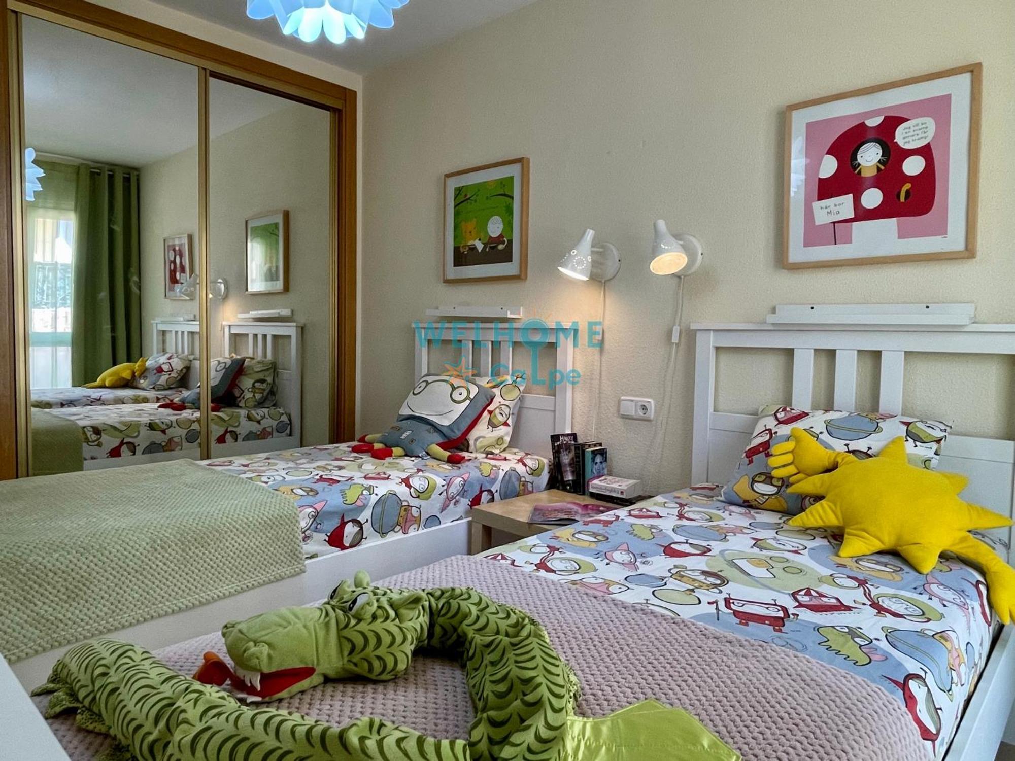 Manzana Bonito Y Comodo Apartamento Con Piscina 卡尔佩 外观 照片