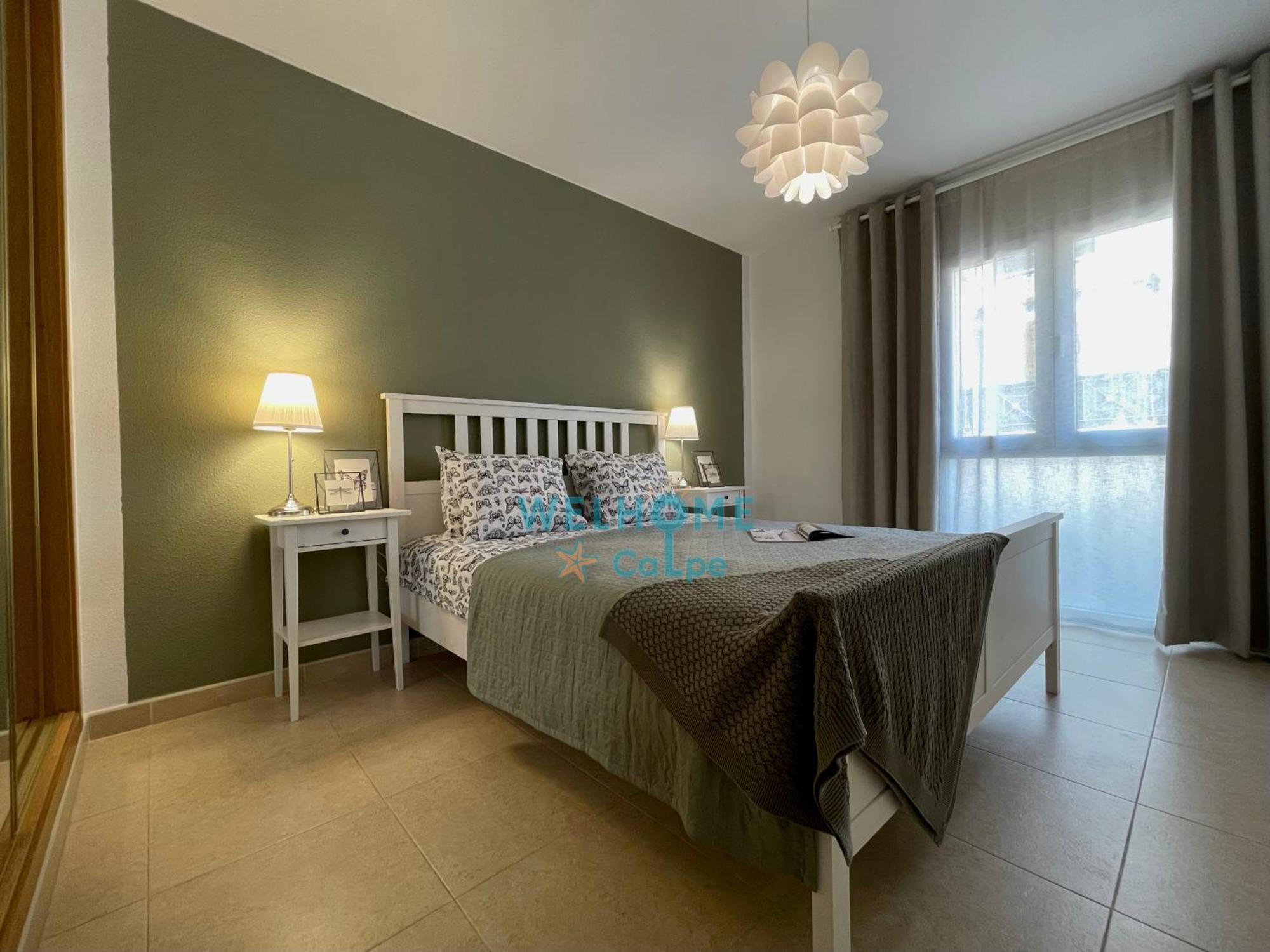 Manzana Bonito Y Comodo Apartamento Con Piscina 卡尔佩 外观 照片