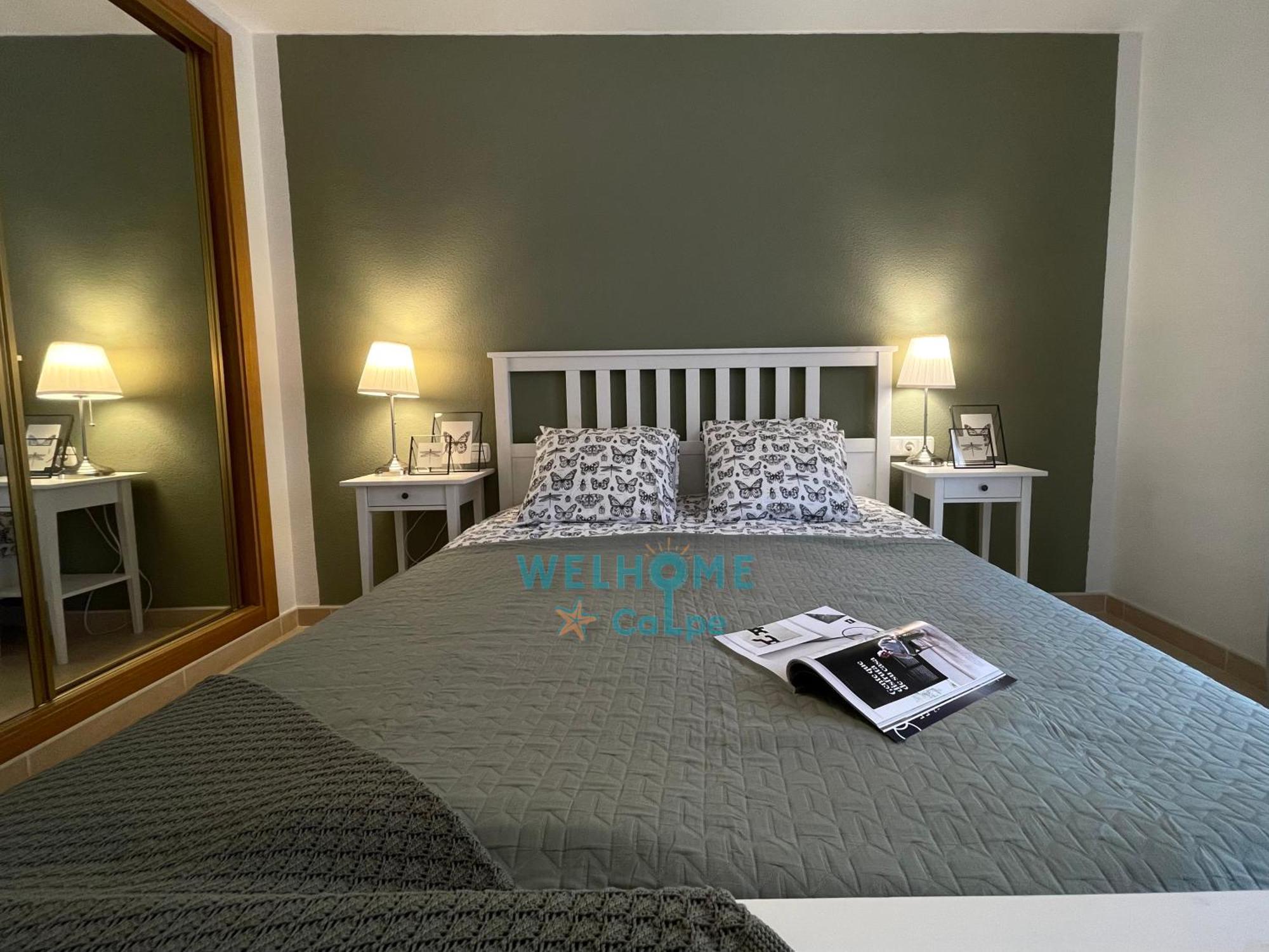 Manzana Bonito Y Comodo Apartamento Con Piscina 卡尔佩 外观 照片