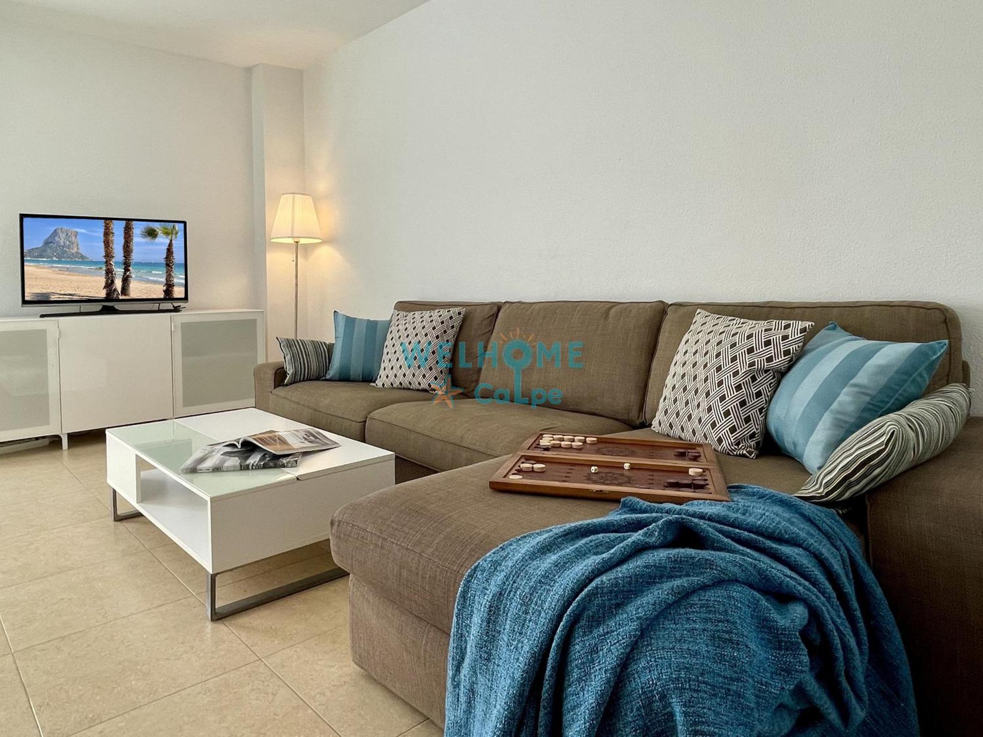 Manzana Bonito Y Comodo Apartamento Con Piscina 卡尔佩 外观 照片
