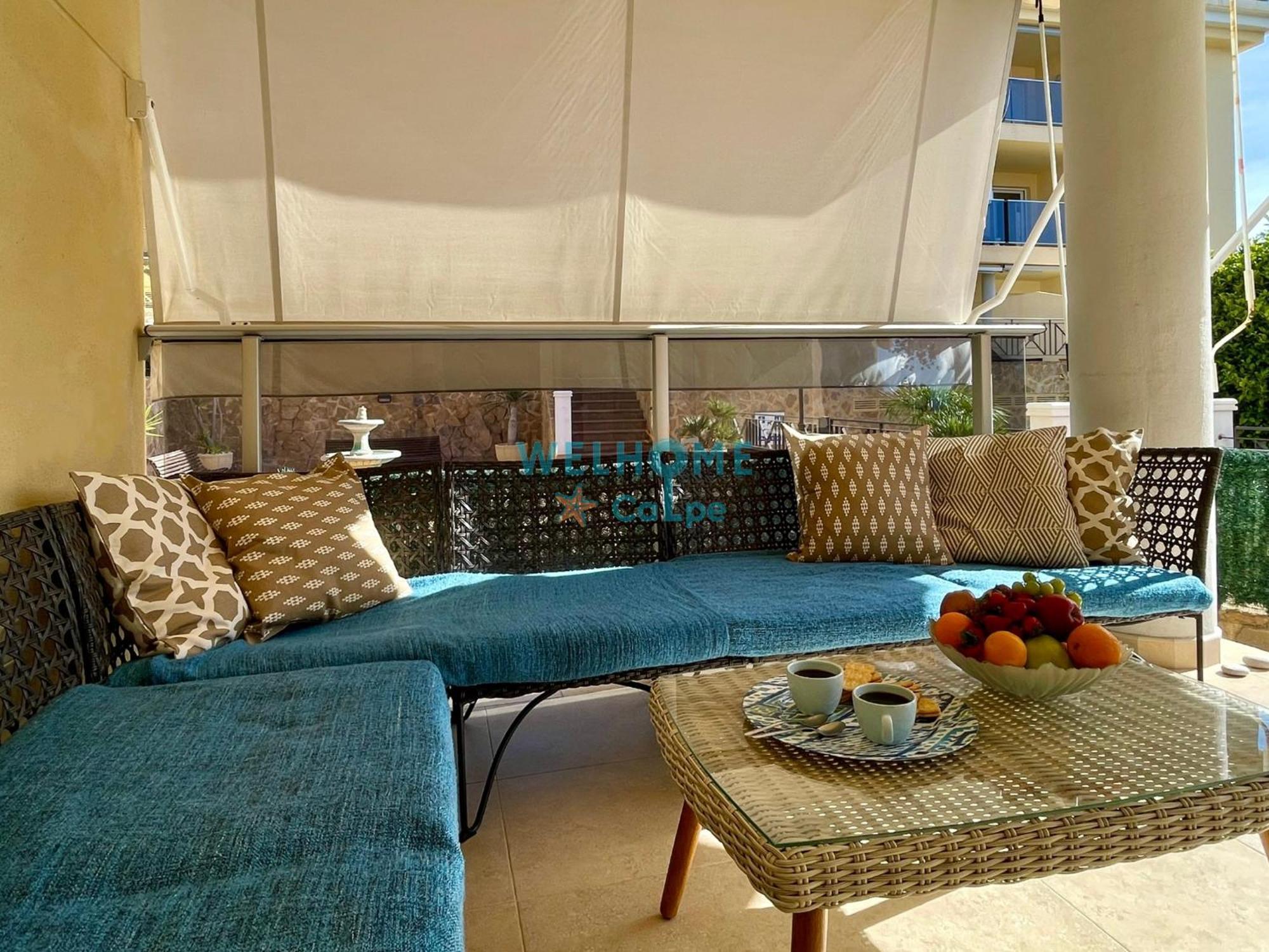 Manzana Bonito Y Comodo Apartamento Con Piscina 卡尔佩 外观 照片