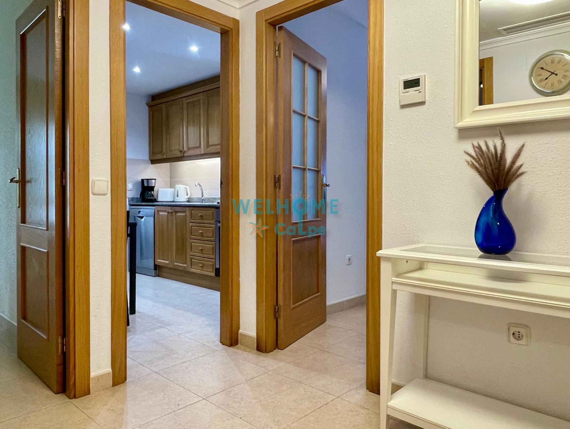 Manzana Bonito Y Comodo Apartamento Con Piscina 卡尔佩 外观 照片