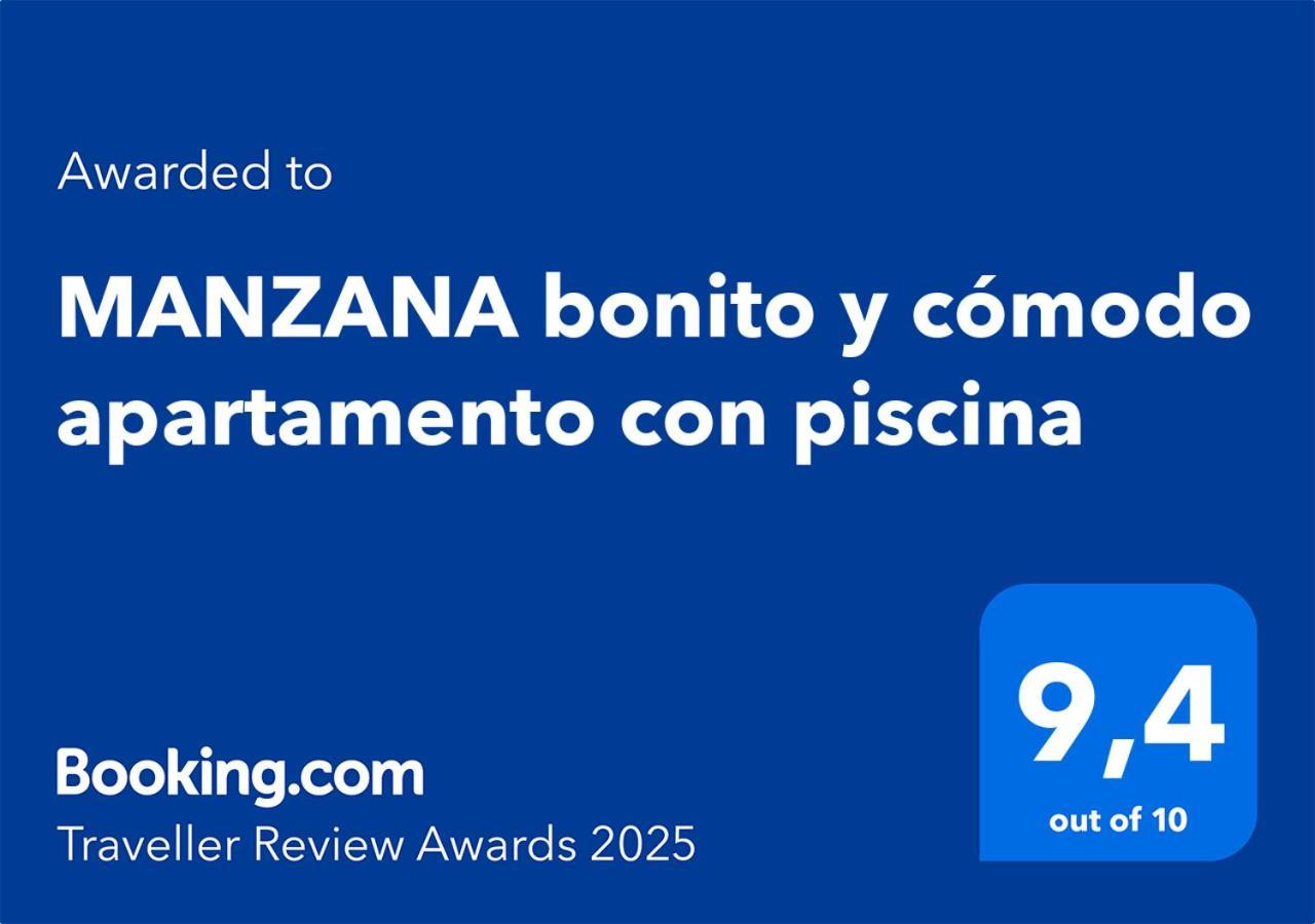 Manzana Bonito Y Comodo Apartamento Con Piscina 卡尔佩 外观 照片
